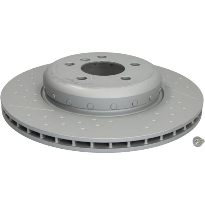 Remschijf TEXTAR 92265525 achter, geventileerd, sleuf, sterk gecarboniseerd, 1 Stuk