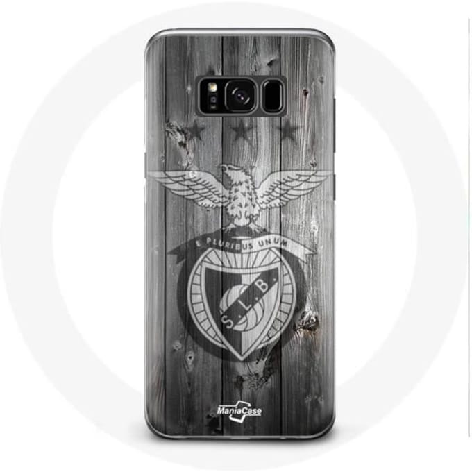 Samsung Galaxy S8 hoesje slb benfica grijze achtergrond