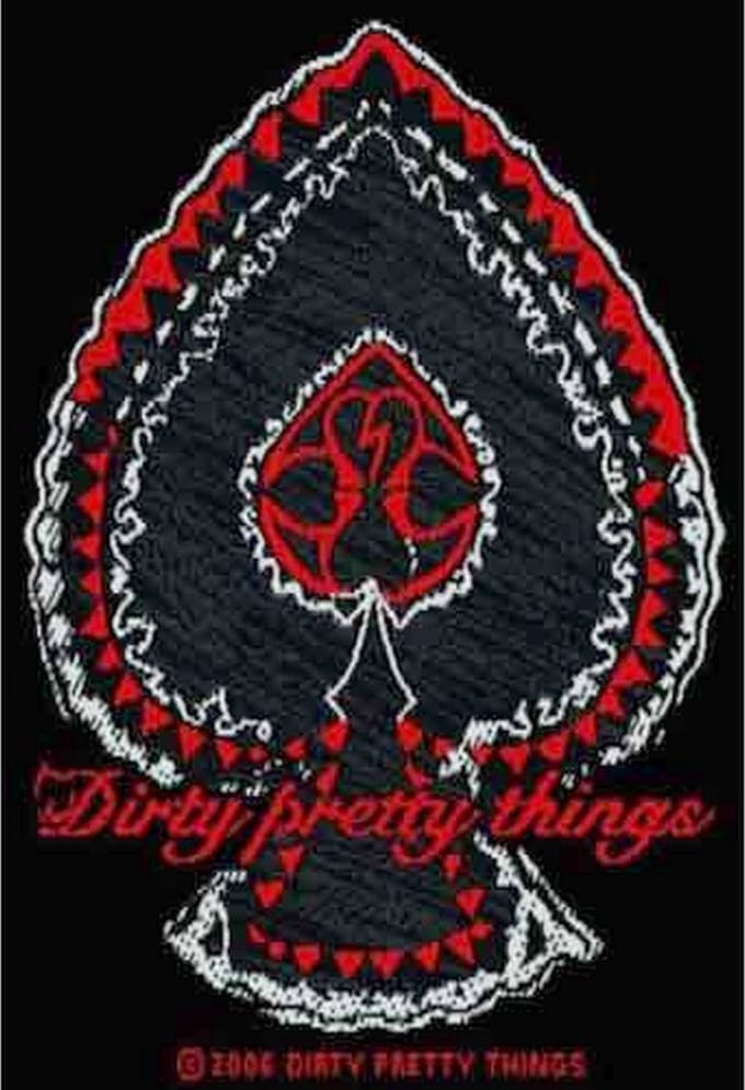 Dirty Pretty Things - Spade Patch - Zwart