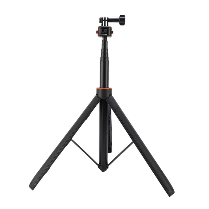 Actiecamera Statief Geschikt voor DJI Osmo Pocket 3 Selfiestick Houder Klein Handheld Tafel Bureau Uitschuifbaar Statief 63in met black