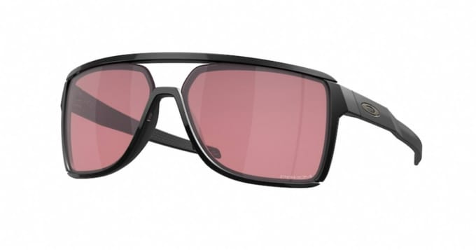 Oakley Castel Prizm Zonnebril Goud Prizm Dark Golf/CAT2