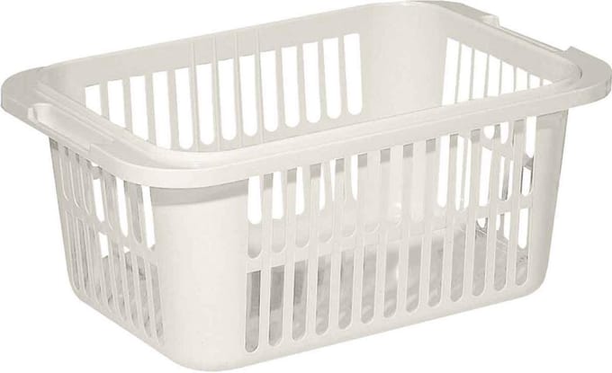 Curver Lingo Wasmand 30l Gebroken Wit 55x35.5x