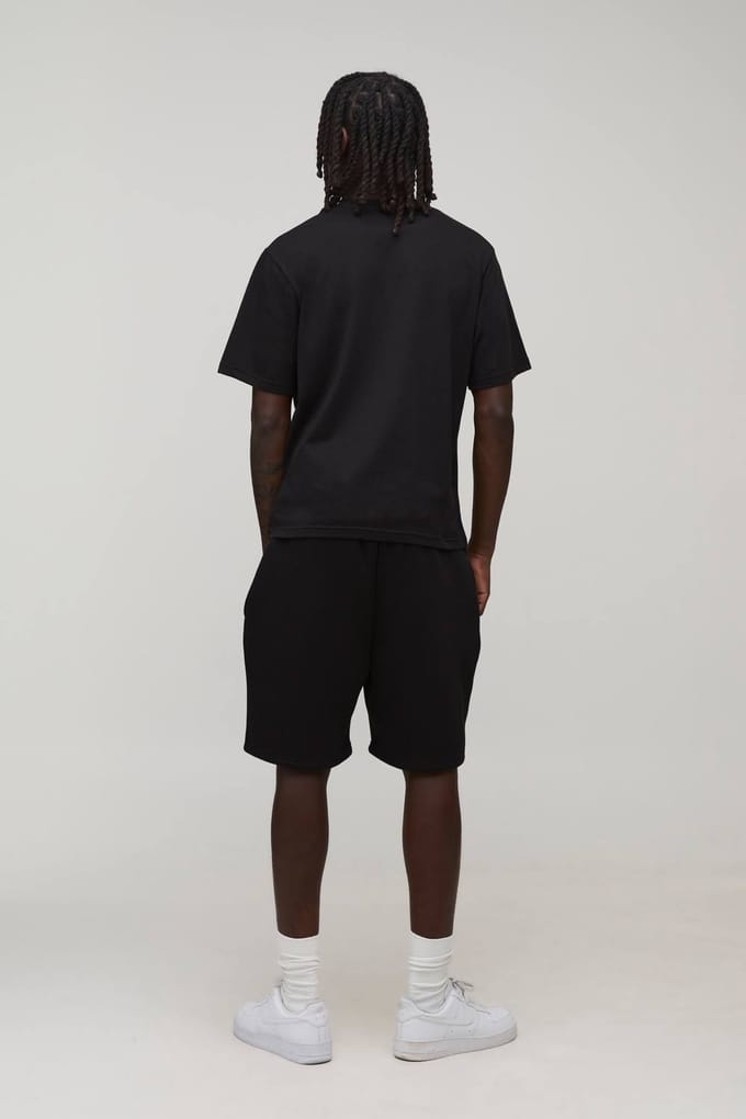 Essential Relaxed Fit Short | Black | Size Small