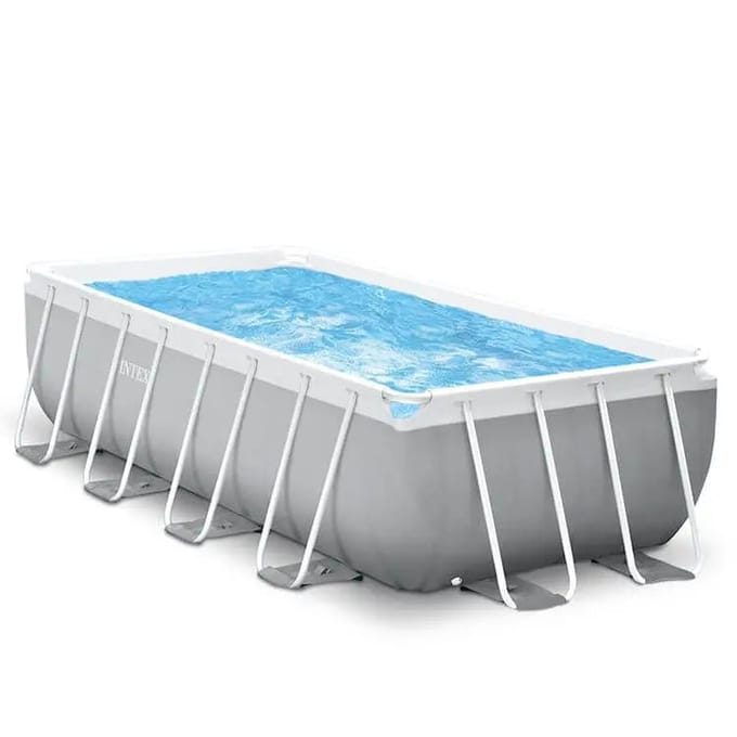 Intex Prism Frame Rechthoekig Opzetzwembad Set - 488 x 244 x 107 cm - Met filterpomp