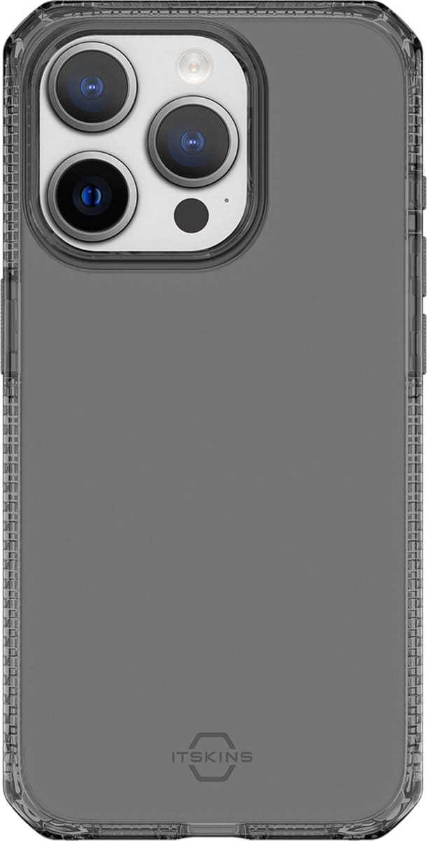 ITSKINS Spectrum R Clear Apple iPhone 15 Pro Max Hoesje Zwart