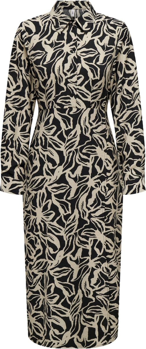 ONLY - ONLTHARA L/S SHIRT MIDI DRESS PTM - Meisjes - Mini jurken