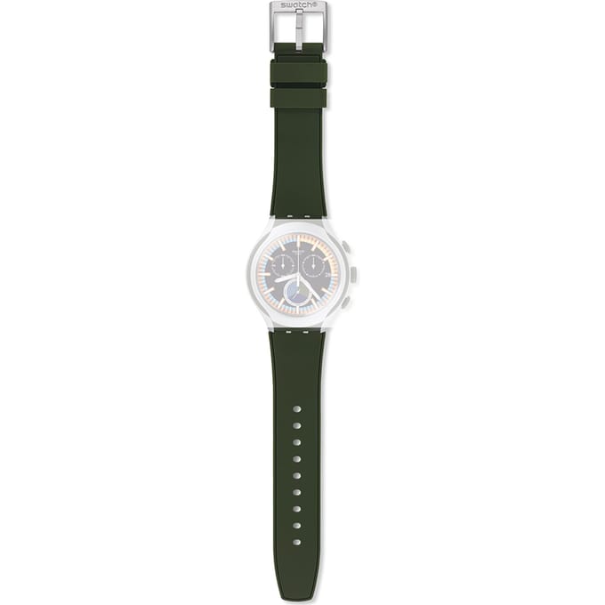 Swatch Mixed Materials - XLite Chrono - YY AYYS4009 YYS4009 Moos Horlogeband