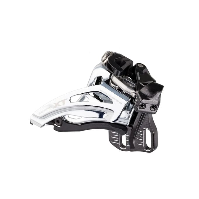 Shimano Deore XT FD-M8025 Voorderailleur 2x11-speed, Top Swing Uitvoering Directe montage