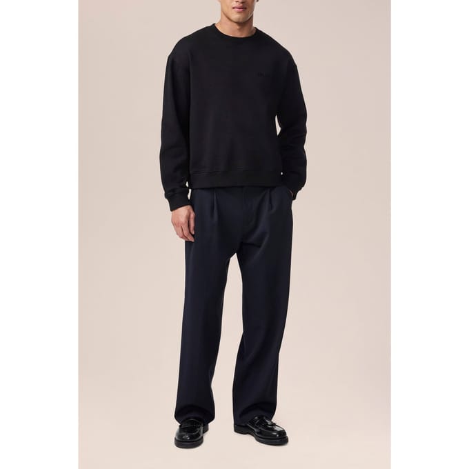 NN.07 David Crewneck Sweatshirt Black Maat: XL | Sweaters Outlet | Heren | Zwart