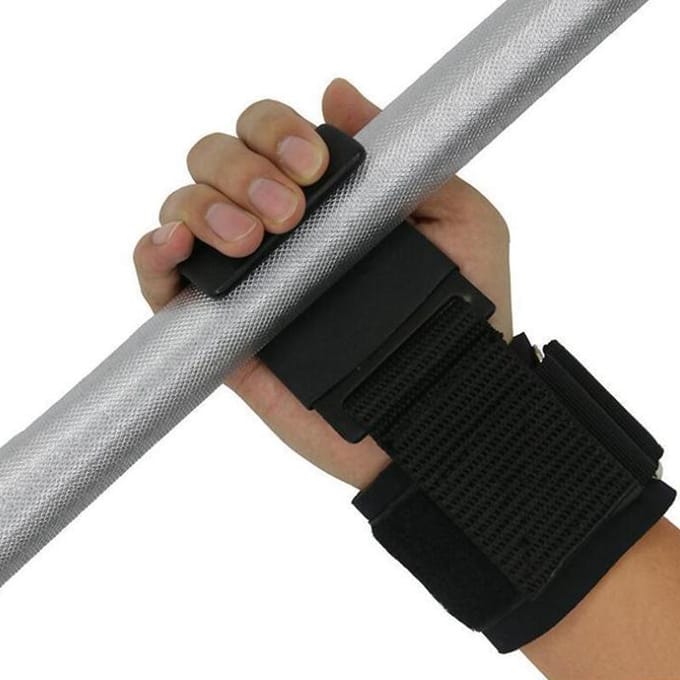 Fitness Squat Lifting Polsbrace Haak Pull-up Horizontale Stang Oefenapparatuur Reductie Krachttraining Power Haak rood