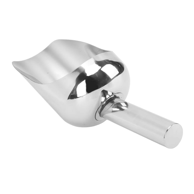Pelle à glace multifonction en acier inoxydable, grande capacité, pour cuisine, bar, buffet, fête Small white