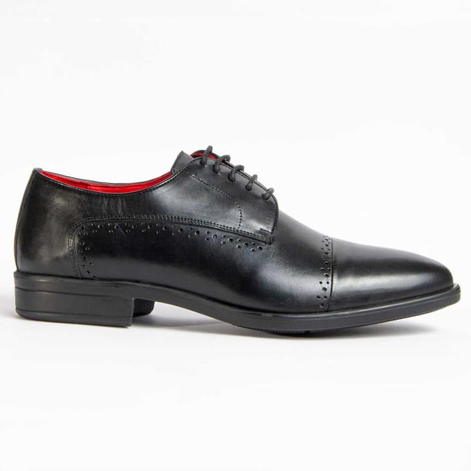 Zapato Clasico De Piel Para Hombre.  Purapiel  Imperi7  99015 41 zwart