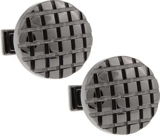 Amanto Manchetknopen Arush - 316L Staal - ∅19mm