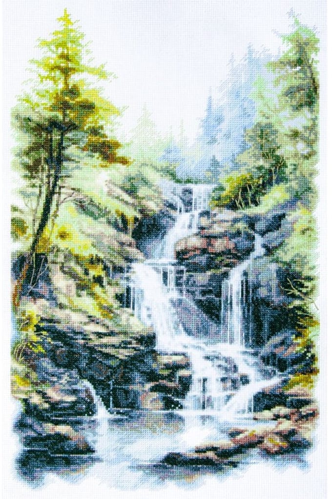 Borduurpakket 070-028 - Melody of the Falls - Magic Needle