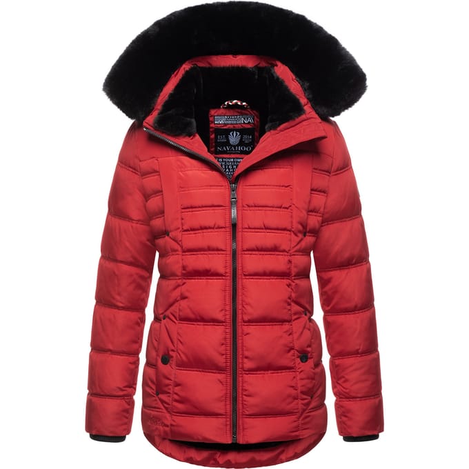 Navahoo Lissandra gewatteerde winterjas voor dames - warm en stijlvol