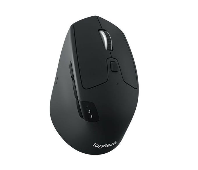 Logitech M720 Triathlon Muis Bluetooth, Radiografisch Optisch Zwart 8 Toetsen 1000 dpi