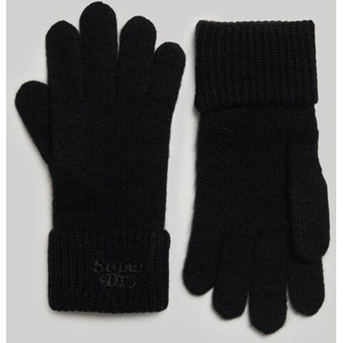 Dameshandschoenen in ribtricot Superdry