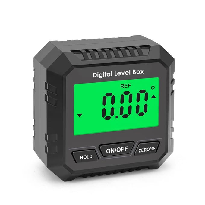 Magnetische digitale hoekmeter Absolute en relatieve meethoek- en hellingconversie without spiritbubble green