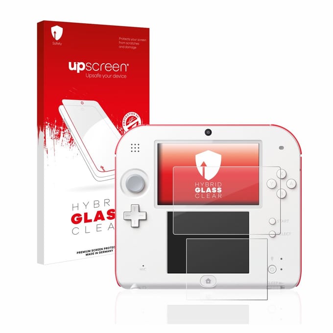 upscreen - Screenprotector voor Nintendo 2DS - Folie Beschermfolie Beschermglas transparant