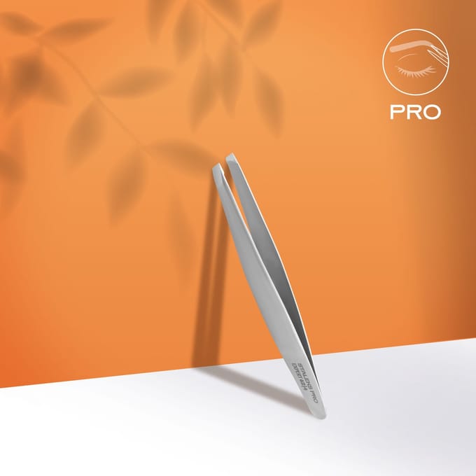 Eyebrow tweezers Staleks Pro EXPERT 62 TYPE 4 - Winkbrow tweezers - Made in Ukraine