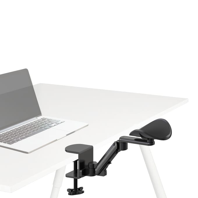 Handsteun / armsteun RELEX RT1 aluminium zwart hjh OFFICE