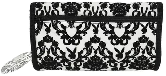 Etui- make-up Tasje zwart wit
