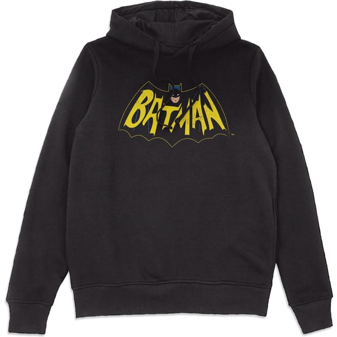 Batman '66 Vintage Blk Hoodie - Black - M