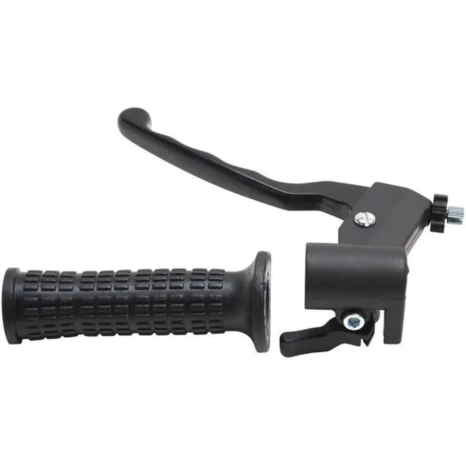 Linker aluminium remgrepen met choke Domino Piaggio 50 Ciao Px 1989+1992