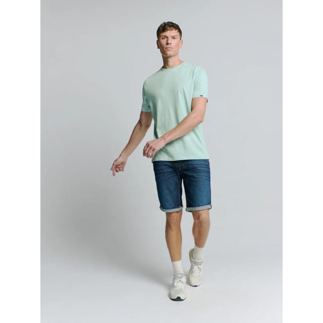 No Excess T-shirt Crewneck Melange Ice Größe: XXL | Basic T-Shirts Outlet | Herren