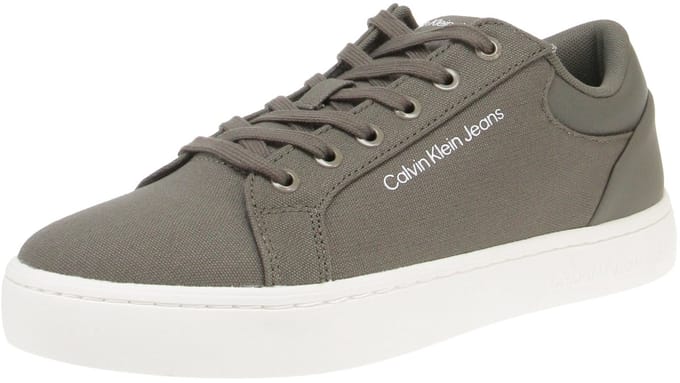 Calvin Klein YM0YM00976 Classic Cupsole - Heren Sneaker - 0IH-D.Olive-B.White