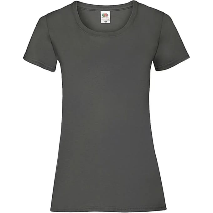 Dames-T-shirt Fruit of the Loom Valueweight