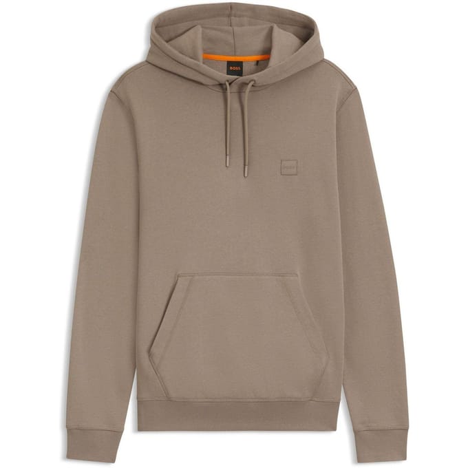Boss Heren Wetalk Pullover Hoodie (Bruin)