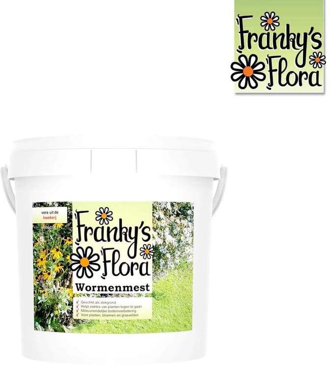 Franky's Flora - Wormenmest - 2.5 liter