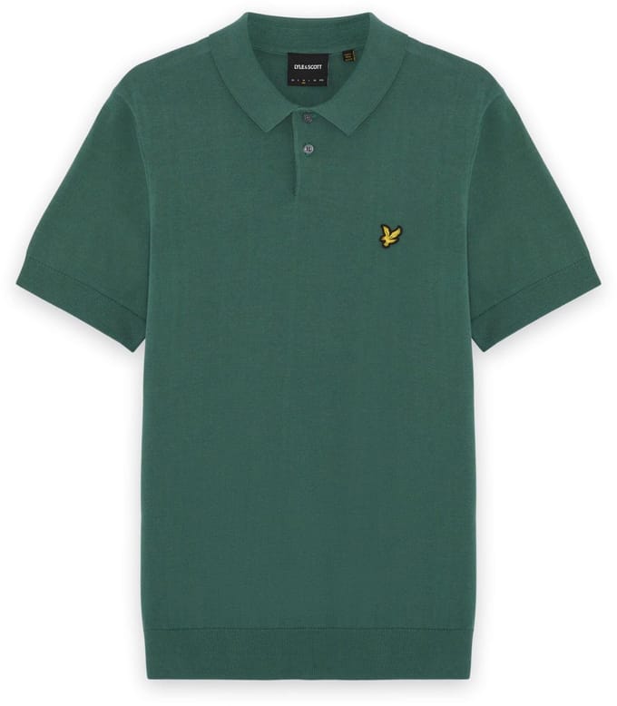 Lyle & Scott Cotton Short Sleeve Knitted Polo