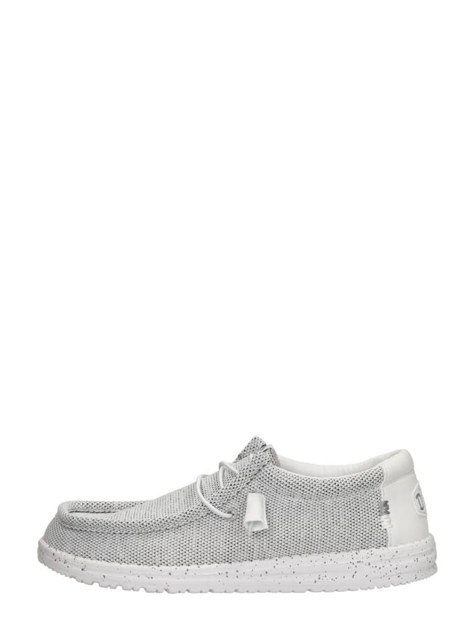 HEYDUDE Wally Sox Instappers grijs Canvas - Maat 41
