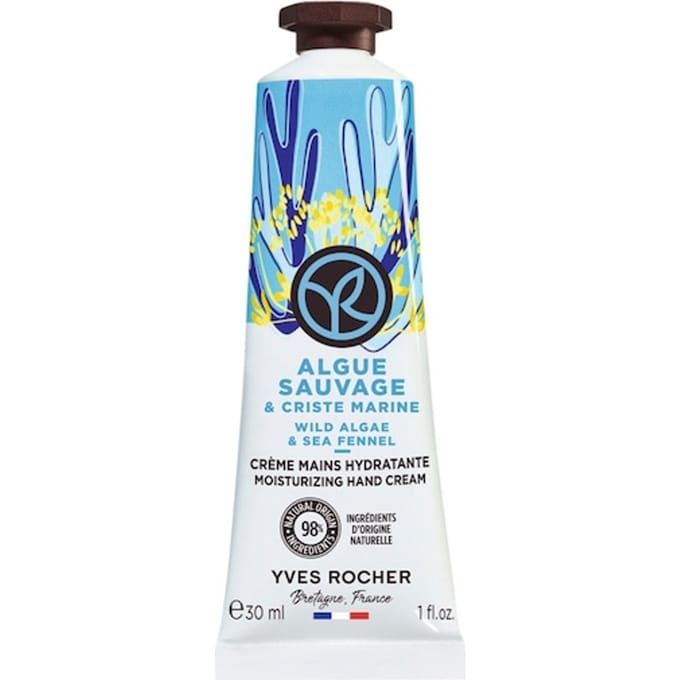Yves Rocher Wild Algae & Sea Fennel Hydraterende Handcrème Dames 30 ml