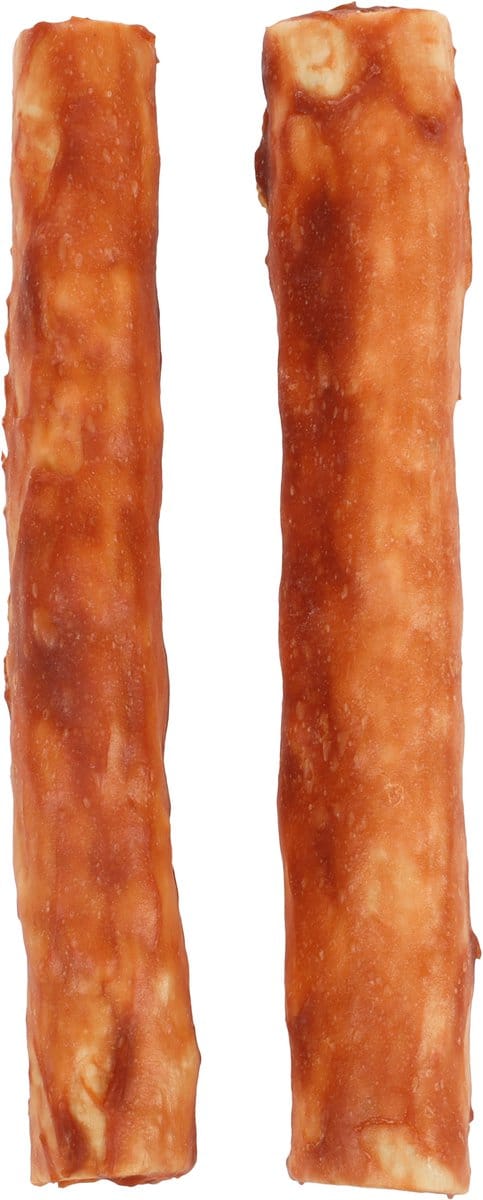 Flamingo Snack Boost Staaf met zalm & collageen 12,5 cm - 20 mm- 2 stuks