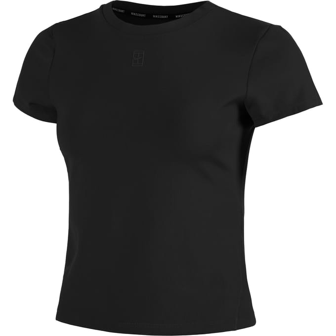 Nike Court Dri-Fit Advantage T-shirt Dames-Zwart,Zwart