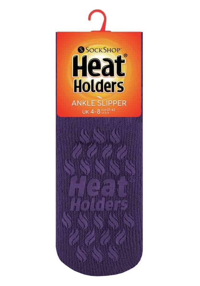Heat Holders - Dames enkelslippersokken met zachte warme voering
