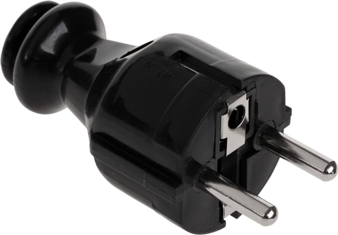 Elgotech - Stroomverdeler - 230V - 16A - Zwarte Kleur
