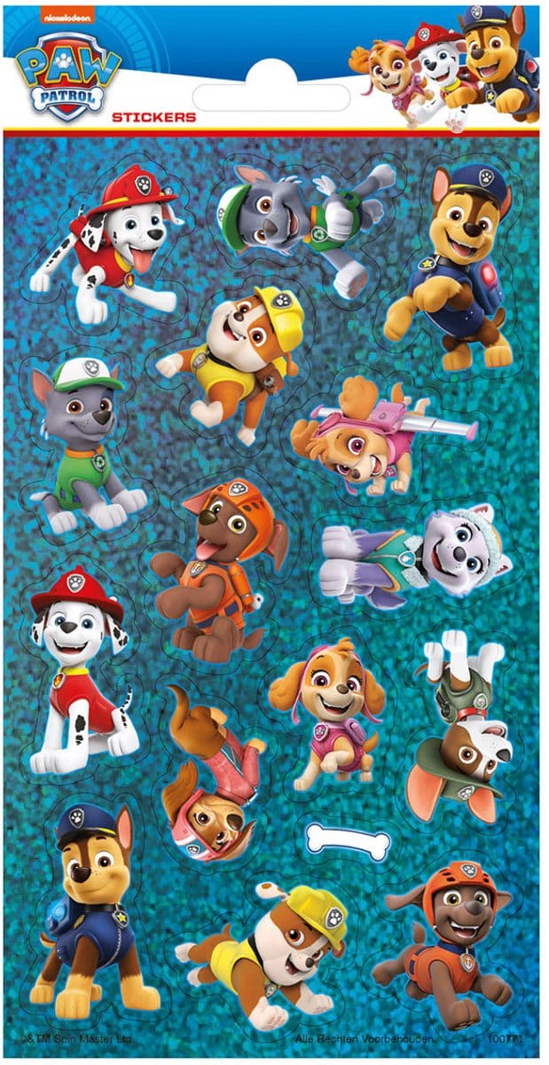 Totum - Sticker sheet Laser PAW Patrol