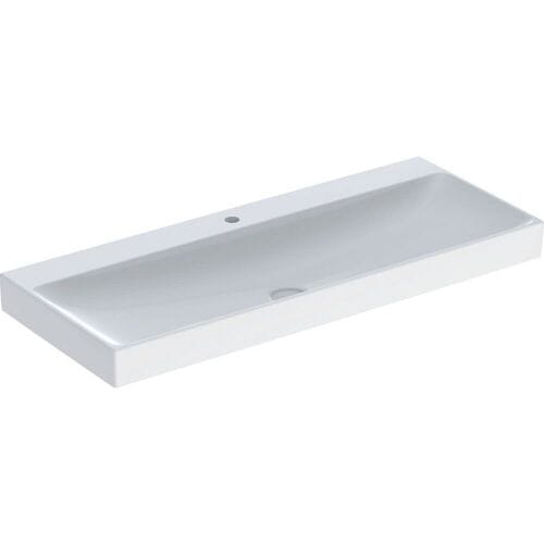 Geberit ONE washbasin 120 cm, vertical outlet, 1 tap hole, without overflow 505.020.01.5