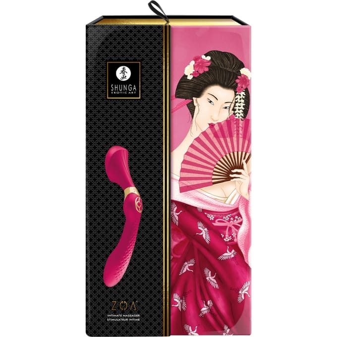 Shunga - Zoa Intimate Massager Raspberry