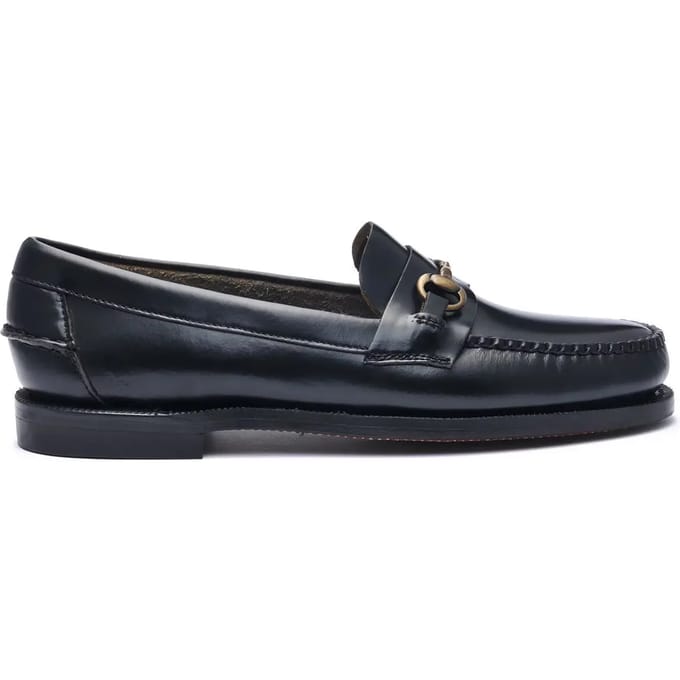 Leren damespantoffels Sebago Classic Dan