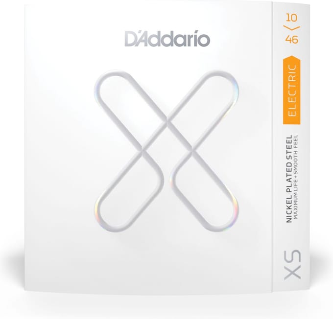 D'Addario XSE1046 Gecoate Elektrische Gitaarsnaren (10-46) Regular Light