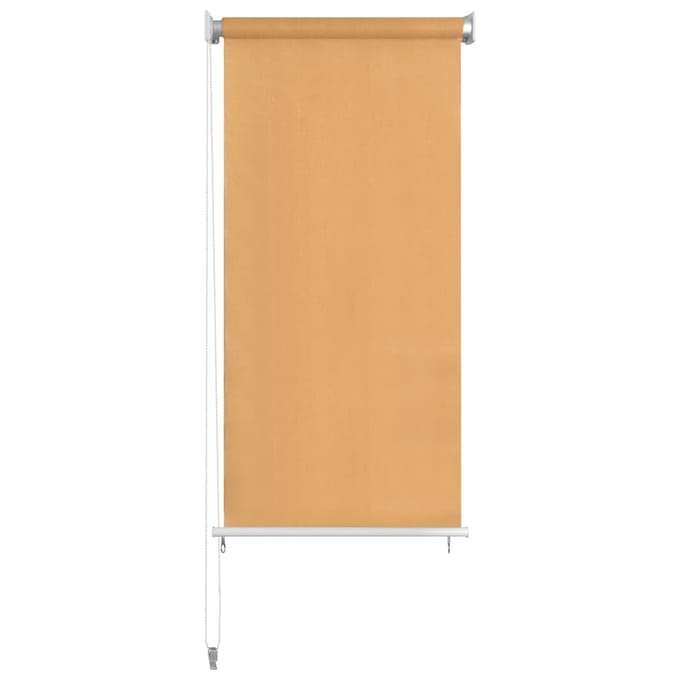 vidaXL - Rolgordijn - voor - buiten - 65(B)x230(H) - cm - beige
