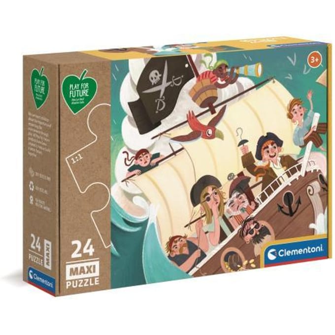 Clementoni Play For Future Yo Ho Ho 24st maxi Kinderpuzzels