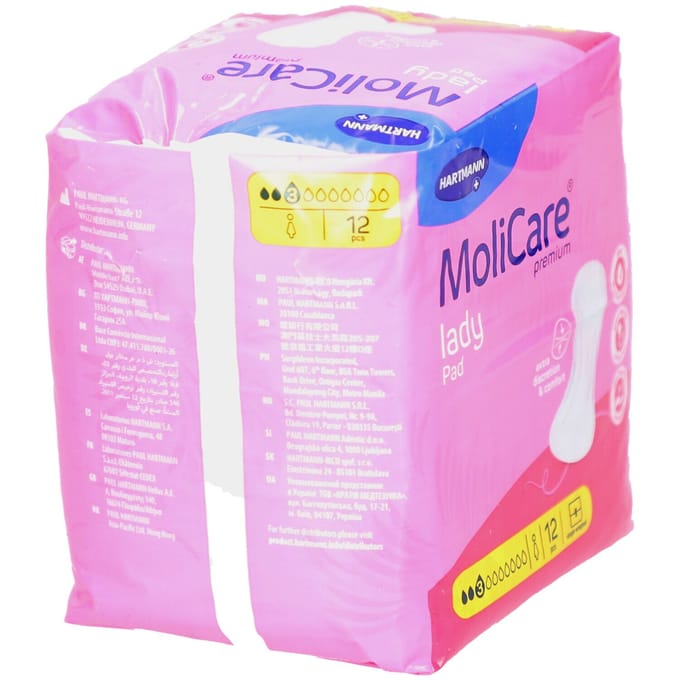 Hartmann Molicare Premium Lady Pads 3 druppels - 1 pak van 12 stuks