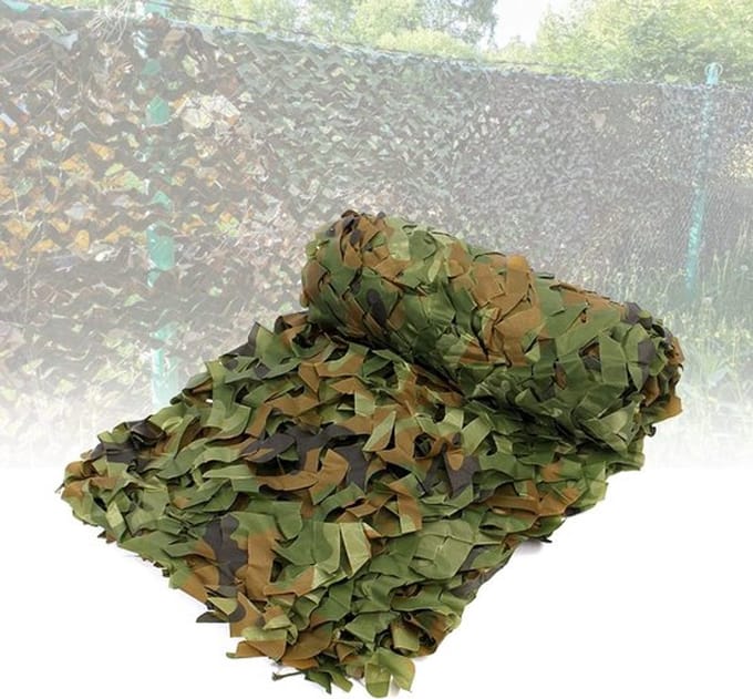 Allecto - Kamouflage Net - Camo Dekzeil - 2x3m - Mimetiseren