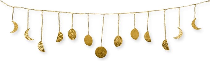 vtwonen - Maan Guirlande - Metaal - Goud - 100cm